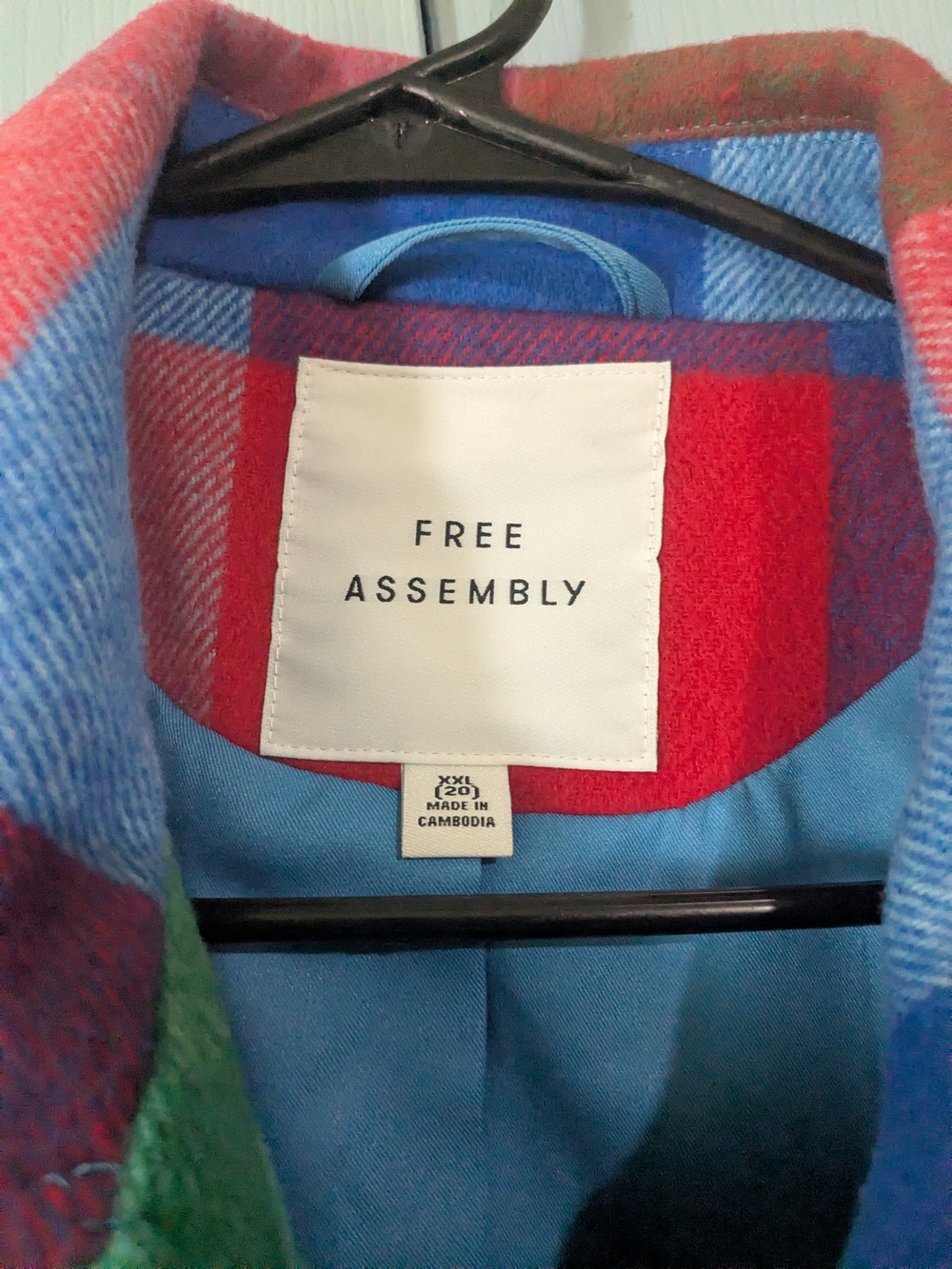 Free assembly Colorblock Jacket - Picture 4 of 6